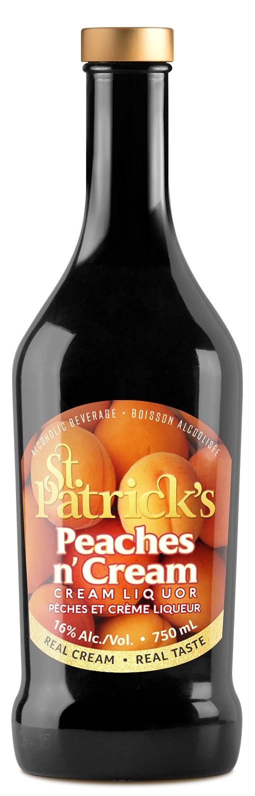 ST PATRICKS PEACHES N CREAM LIQUEUR 750ML