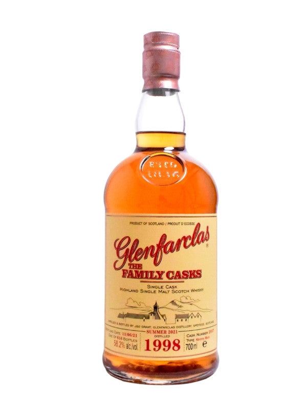 GLENFARCLAS FAMILY CASK 1998 S21 SINGLE MALT SCOTCH 700ML