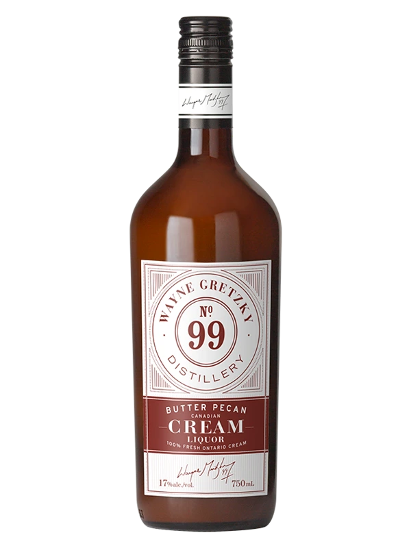 WAYNE GRETZKY NO 99 BUTTER PECAN CREAM 750ML