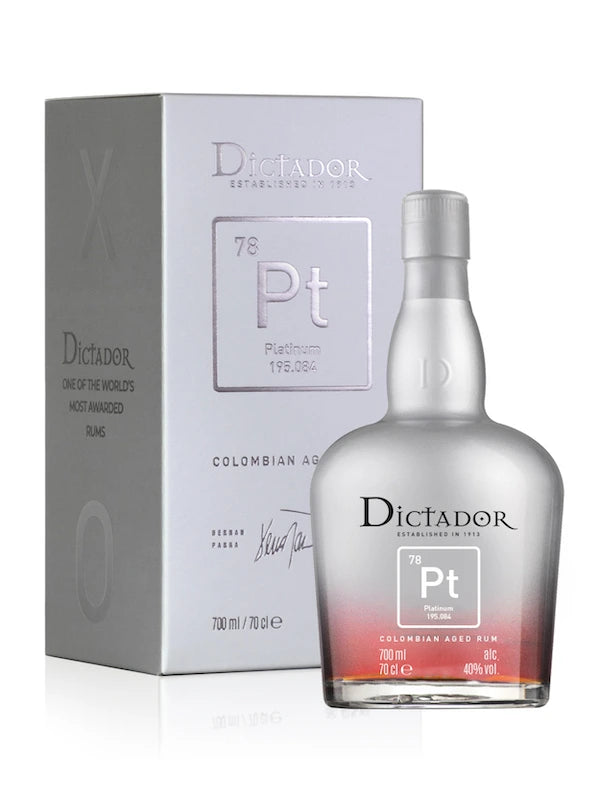 DICTADOR XO PLATINUM COLOMBIAN RUM 700ML