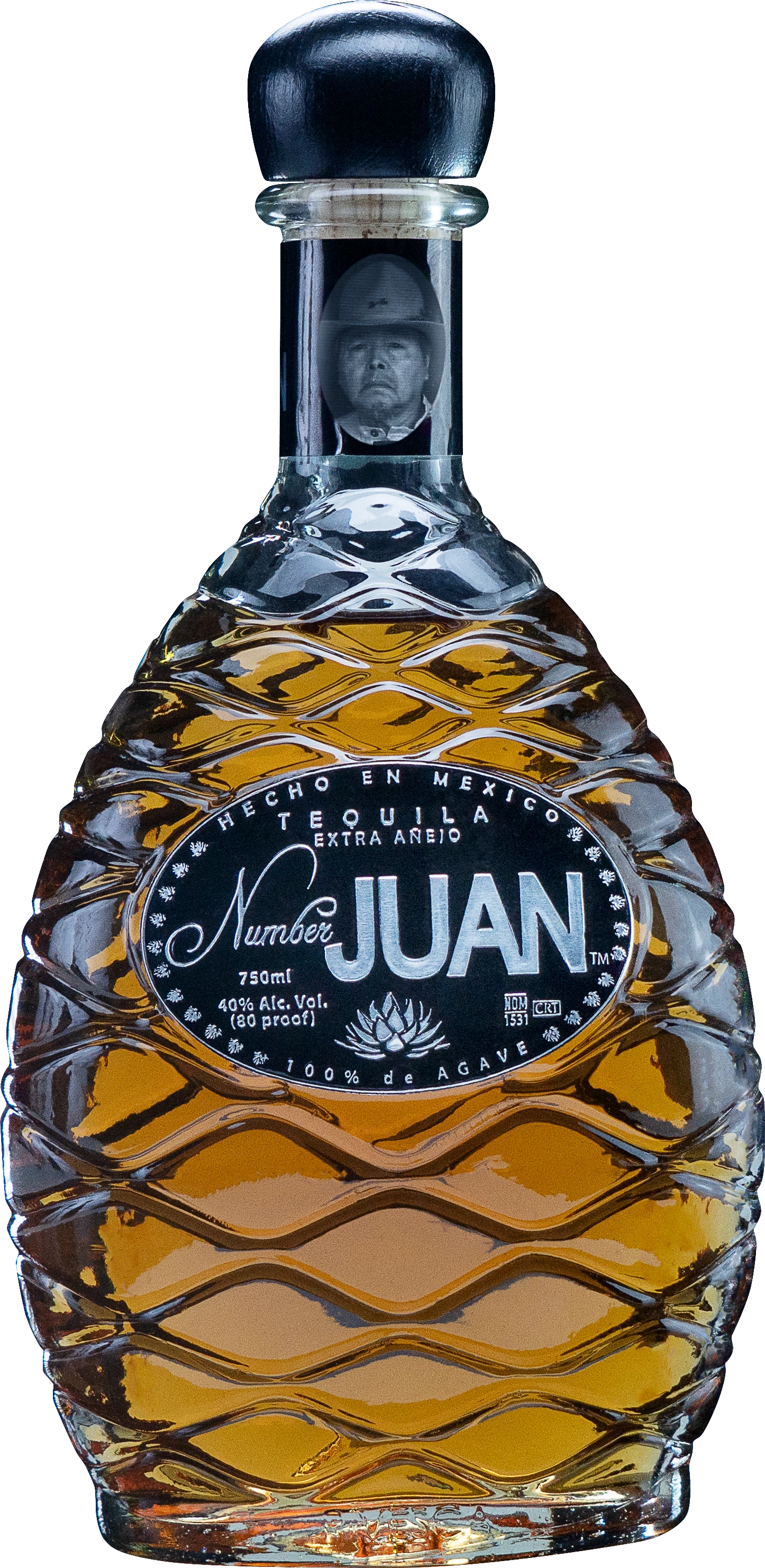 NUMBER JUAN EXTRA ANEJO TEQUILA 750ML