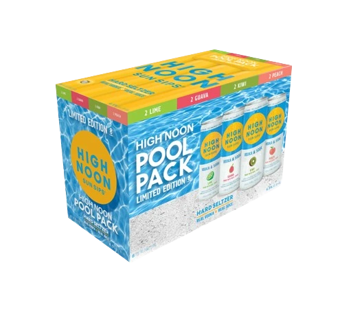 HIGH NOON HARD SELTZER POOL PACK 355ML 8PK CAN