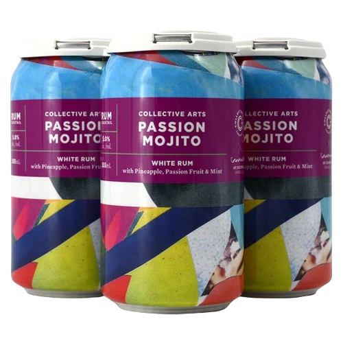 COLLECTIVE ARTS PINEAPPLE PASSION MOJITO 355ML 4PK CAN