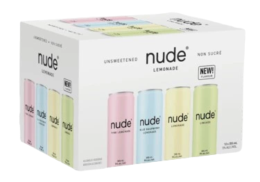 NUDE LEMONADE MIXER 355ML 12PK CAN