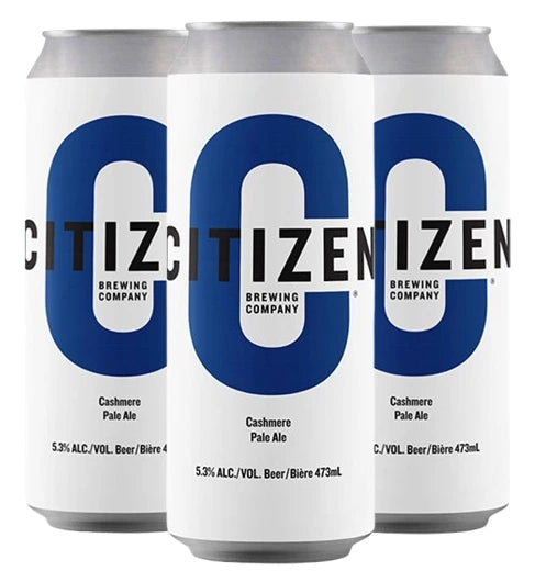 CITIZEN CASHMERE PALE ALE 473ML 4PK CAN