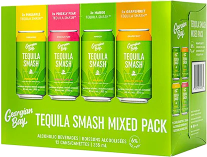 GEORGIAN BAY SPIRIT CO TEQUILA SMASH MIX 355ML 12PK CAN