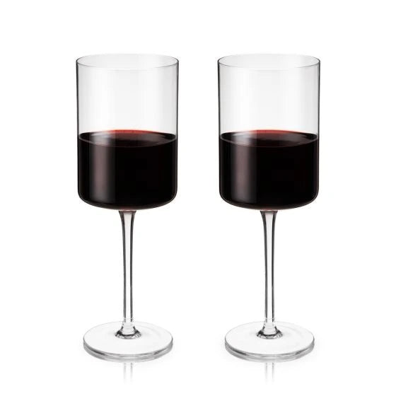 VISKI LAUREL WINE GLASSES RED