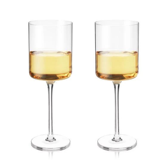 VISKI LAUREL WINE GLASSES WHITE