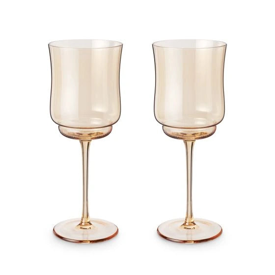 TWINE TULIP AMBERWINE GLASSES @ Kelowna [1047872]