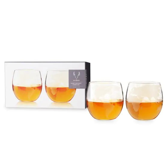 VISKI GLOBE WHISKEYTUMBLERS