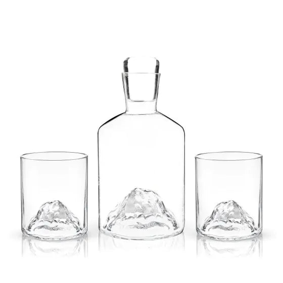 VISKI MOUNTAIN DECANTER & TUMBLERS @ Kelowna [1047888]