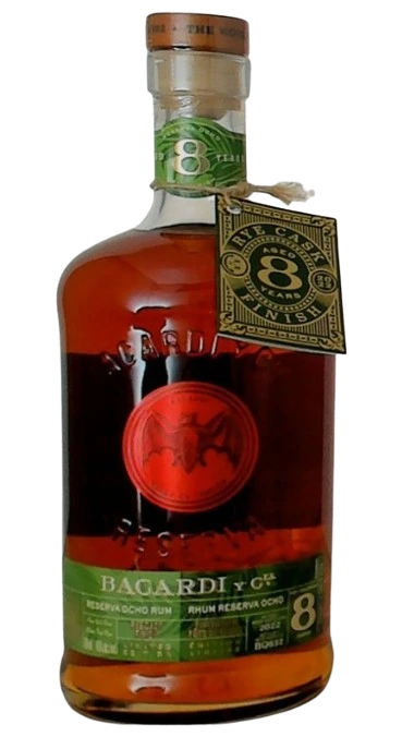 BACARDI 8YR OLD RYE CASK RUM 750ML