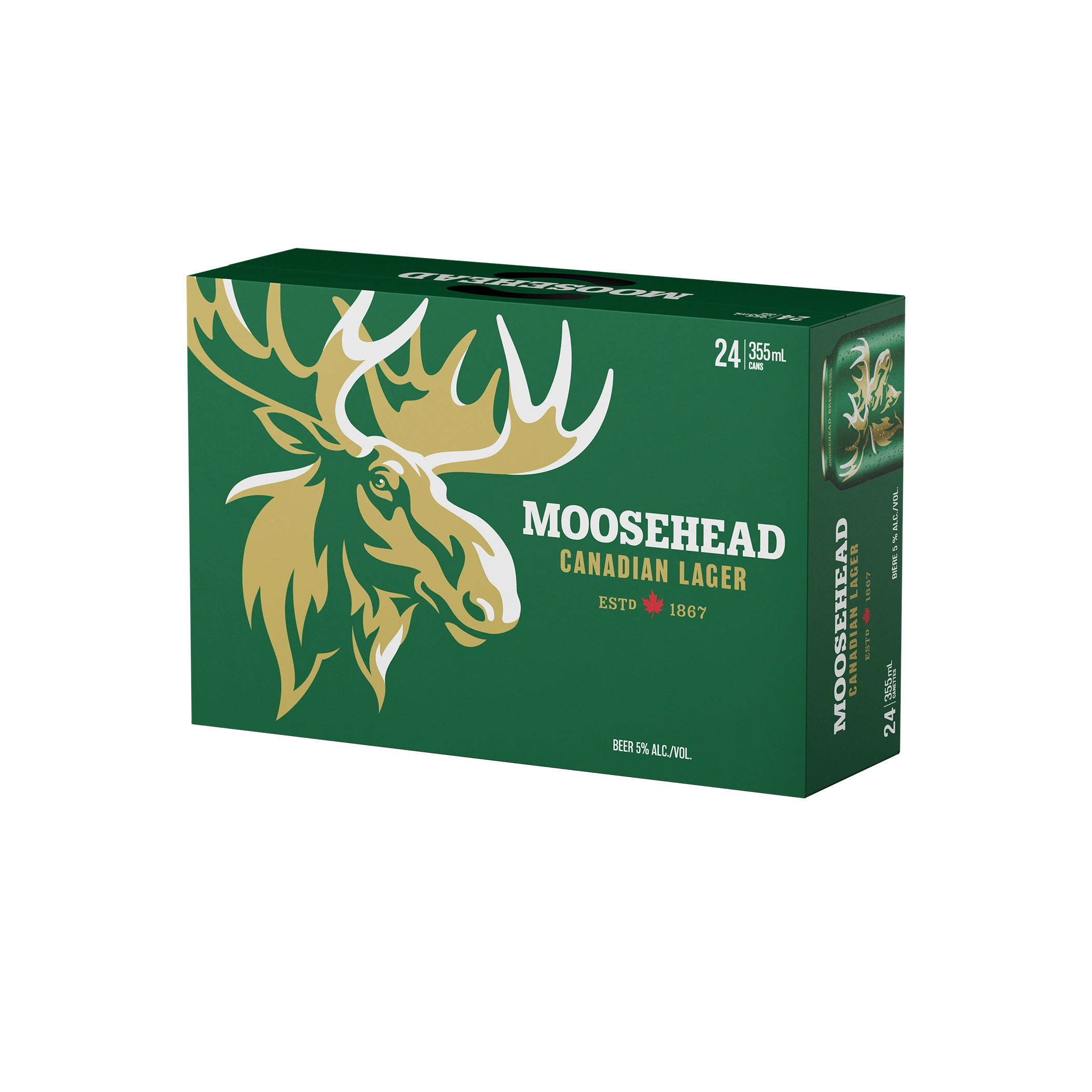 MOOSEHEAD LAGER 355ML 24PK CAN @ Kelowna [1048199]