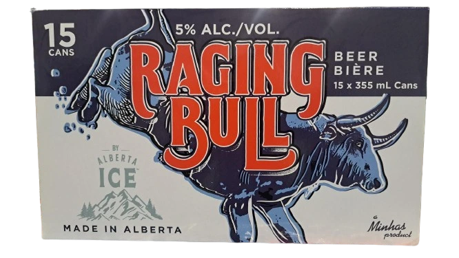 RAGING BULL BEER 355ML 15PK CAN