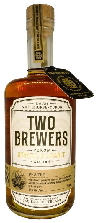 TWO BREWERS #38 PEATED SINGLE MALT 750ML