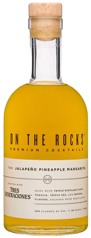 ON THE ROCKS JALAPENO PINEAPPLE MARGARITA 750ML