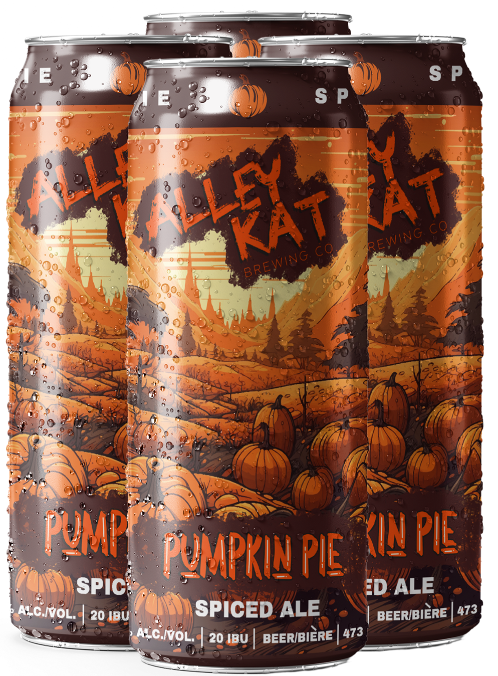 ALLEY KAT PUMPKIN PIE SPICED ALE 473ML 4PK CAN