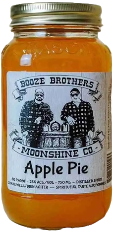 BOOZE BROTHERS APPLE PIE MOONSHINE 750ML