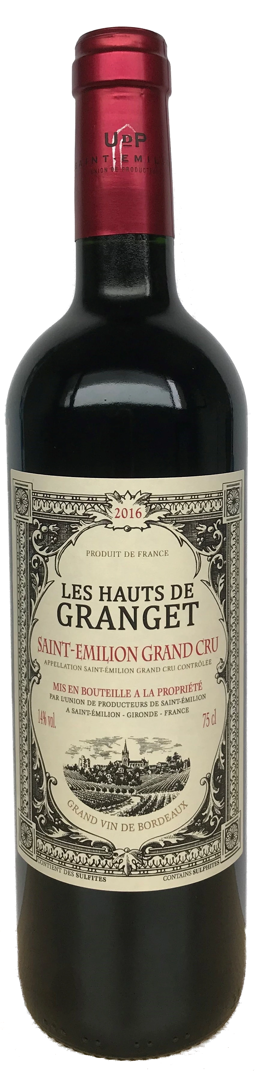 HAUT DE GRANGET ST. EMILION GRAND CRU 2018 750ML