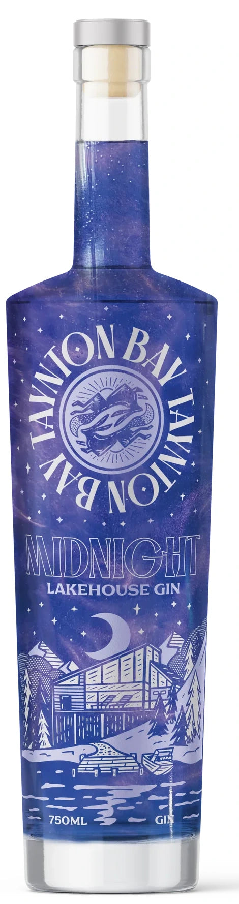 TAYNTON BAY MIDNIGHT GIN 750ML