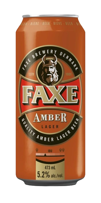 FAXE AMBER LAGER 473ML CAN