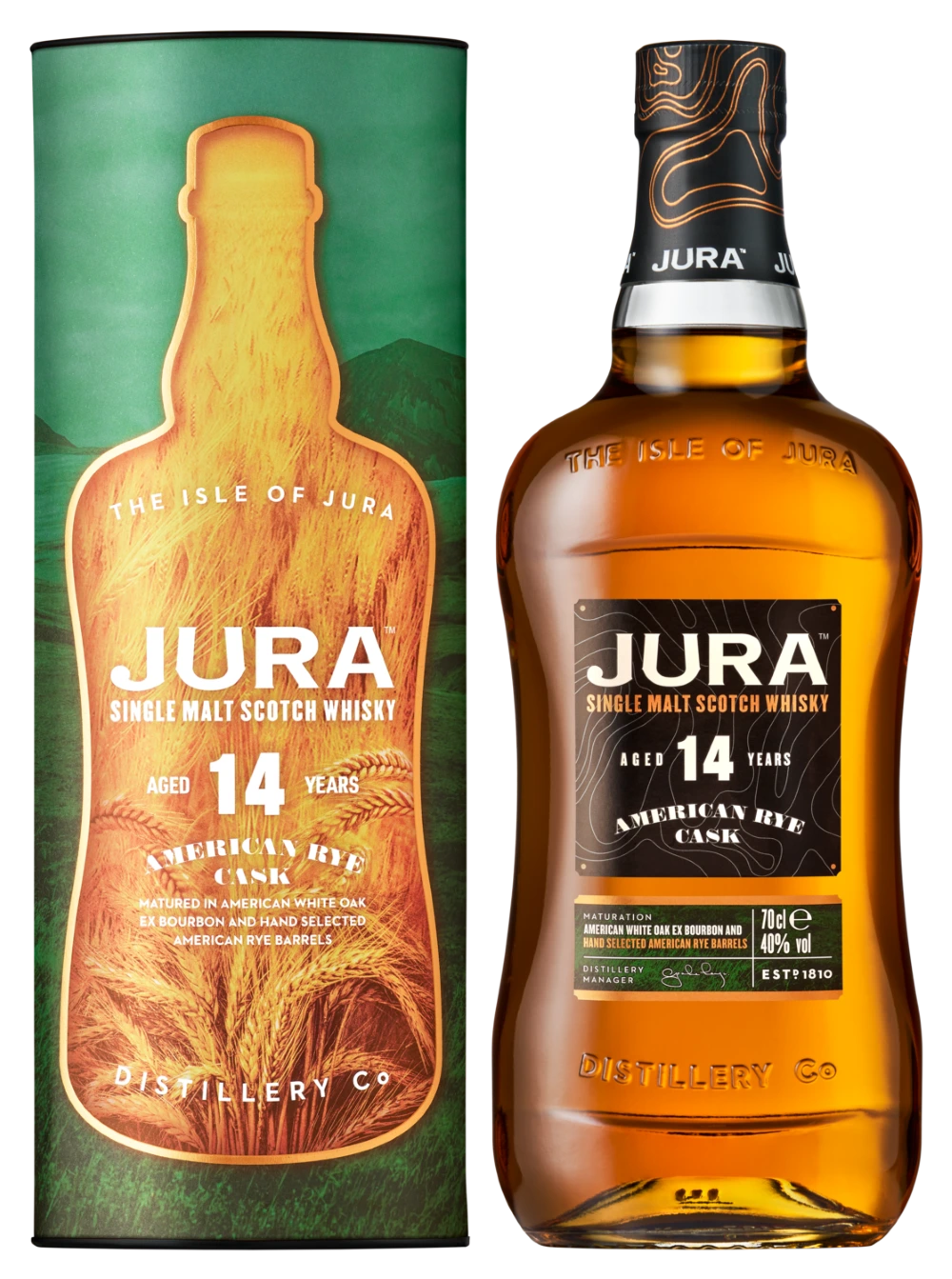 JURA 14YR AMERICAN RYE CASK SINGLE MALT SCOTCH 700ML @ Kelowna [1048969]