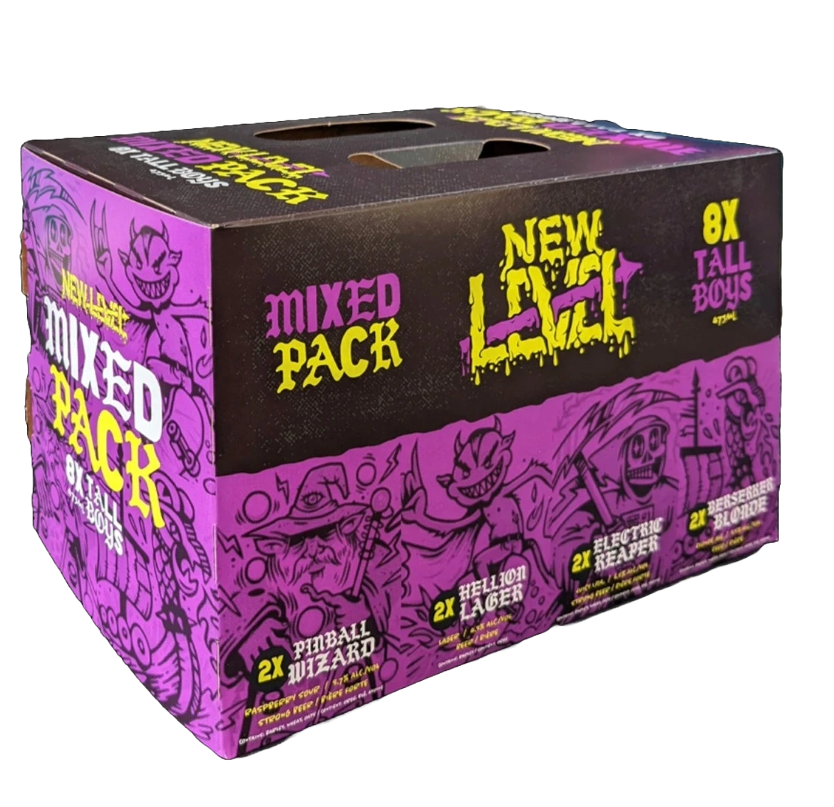 NEW LEVEL CORE MIXER 473ML 8PK CAN