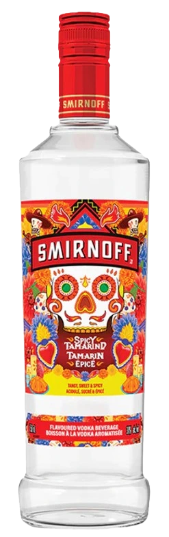 SMIRNOFF SPICY TAMARIND VODKA 750ML