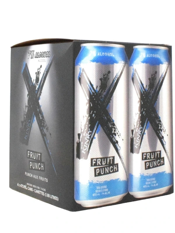 KINKY X FRUIT PUNCH 473ML 4PK CAN