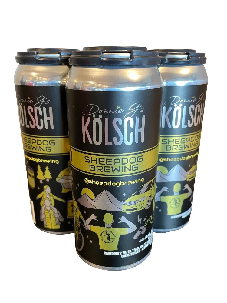 SHEEPDOG DONNIE G KOLSCH 473ML 4PK CAN