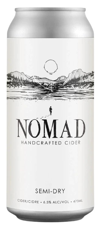 NOMAD CIDER SEMI-DRY 473ML CAN