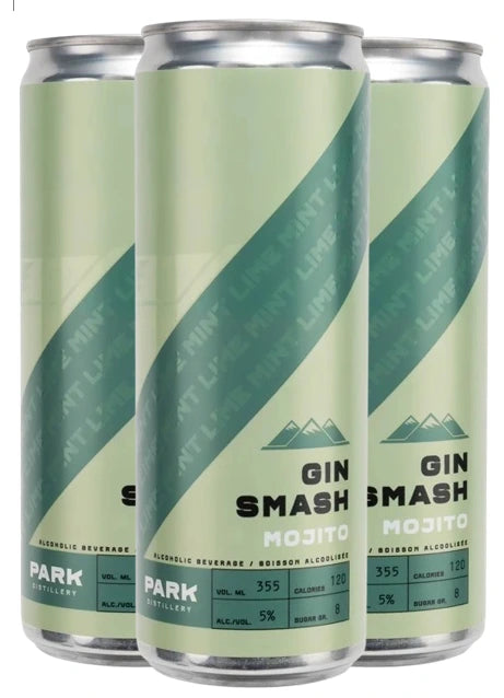 PARK GIN SMASH MOJITO 355ML 4PK CAN