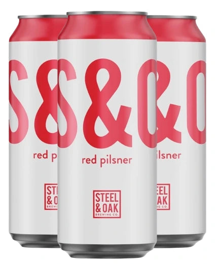 STEEL & OAK RED PILSNER 473ML 4PK CAN @ Kelowna [1050813]