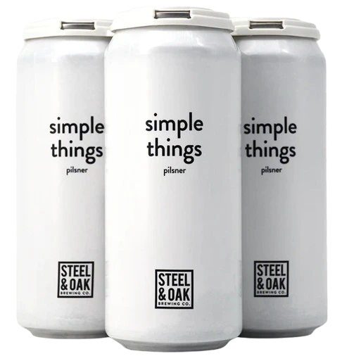 STEEL & OAK SIMPLE THINGS PILSNER 473ML 4PK CAN @ Kelowna [1050816]