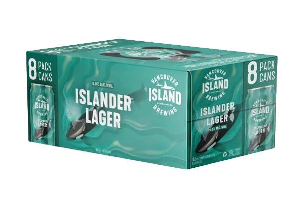 VANCOUVER ISLAND ISLANDER LAGER 355ML 8PK CAN @ Kelowna [1051162]