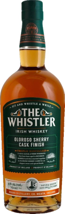 WHISTLER OLOROSO SHERRY CASK FINISH IRISH WHISKEY 750ML