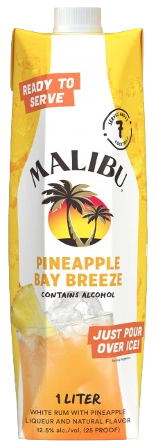 MALIBU PINEAPPLE BAY BREEZE 1L @ Kelowna [1051394]