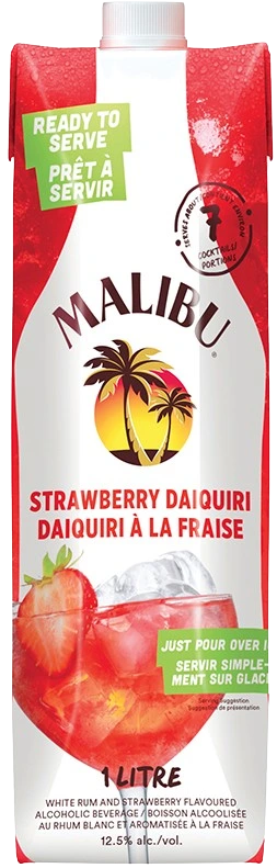 MALIBU STRAWBERRY DAIQUIRI 1L