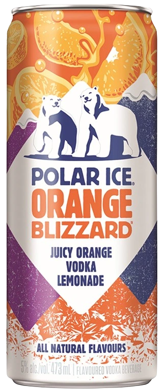 POLAR ICE ORANGE BLIZZARD 473ML CAN @ Kelowna [1051397]