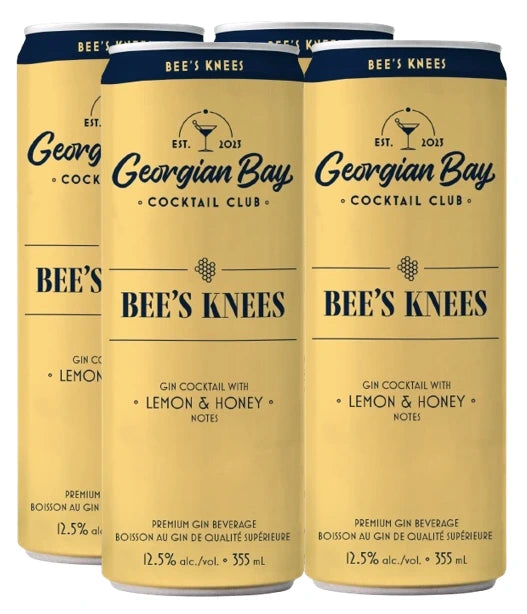 GEORGIAN BAY COCKTAIL CLUB BEES KNEES 355ML 4PK CAN