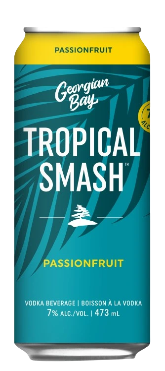 GEORGIAN BAY TROPICAL SMASH PASSIONFRUIT 473ML CAN