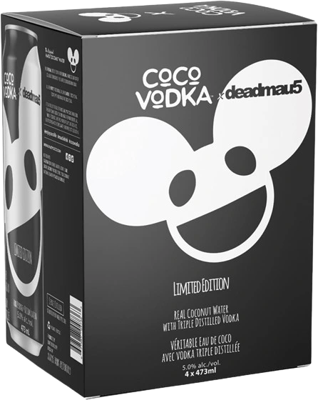 COCO VODKA DEADMAU5 EDITION 473ML 4PK CAN