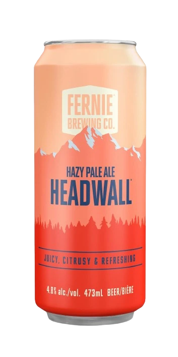 FERNIE HEADWALL HAZY PALE ALE 473ML CAN