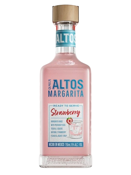 OLMECA ALTOS MARGARITA STRAWBERRY LIQUEUR 750ML @ Kelowna [1051907]