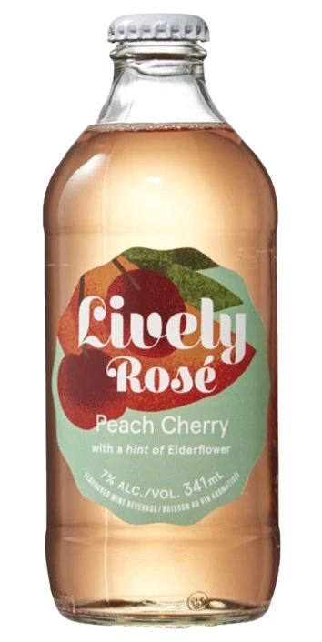 LIVELY ROSE PEACH CHERRY 341ML BTL @ Kelowna [1051972]