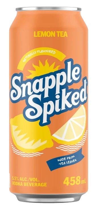 SNAPPLE SPIKED HARD LEMON TEA 458ML CAN