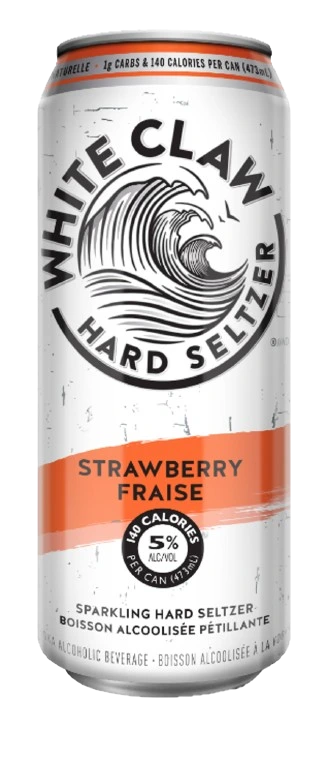 WHITE CLAW STRAWBERRY 473ML CAN