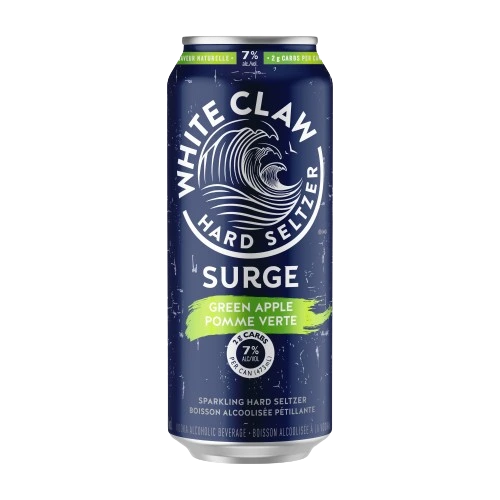 WHITE CLAW HARD SELTZER SURGE GREEN APPLE 473ML CAN @ Kelowna [1052146]