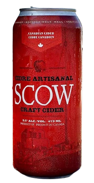 SCOW CRAFT APPLE CIDER 473ML CAN