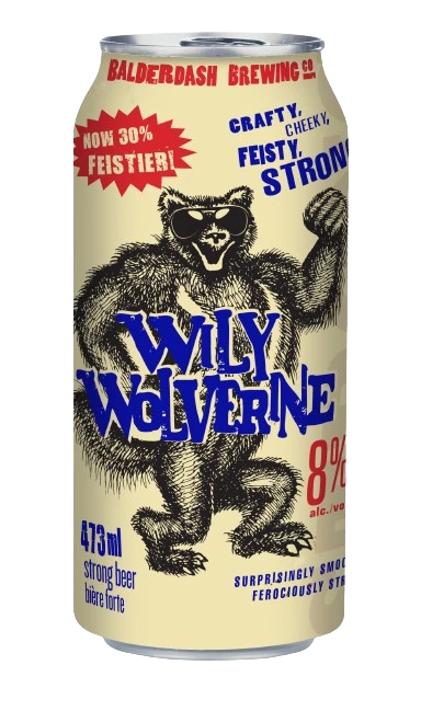 BALDERDASH WILY WOLVERINE STRONG LAGER 473ML CAN @ Kelowna [1052207]